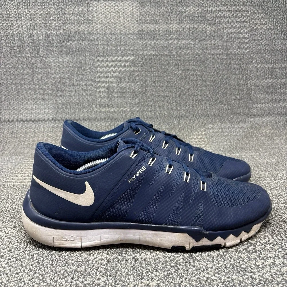 Nike Free Trainer 5.0 V6 723987-400 Navy Blue Training Shoes Mens Size 12